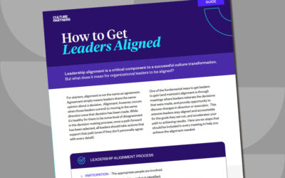 How Do You Get Leaders Aligned?