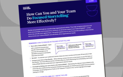 How Can You and Your Team Do Focused Storytelling® More Effectively?