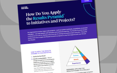 How Do You Apply the Results Pyramid® to Initiatives and Projects?